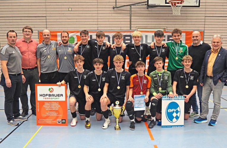 Die C-Junioren der SpVgg GW Deggendorf sind Kreismeister
