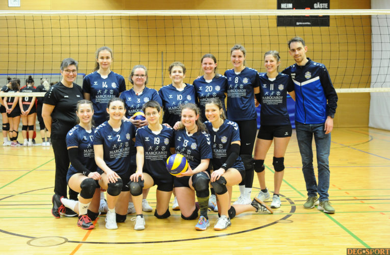 Isarvolleys Frauen starten mit Sieg und Niederlage ins neue Jahr